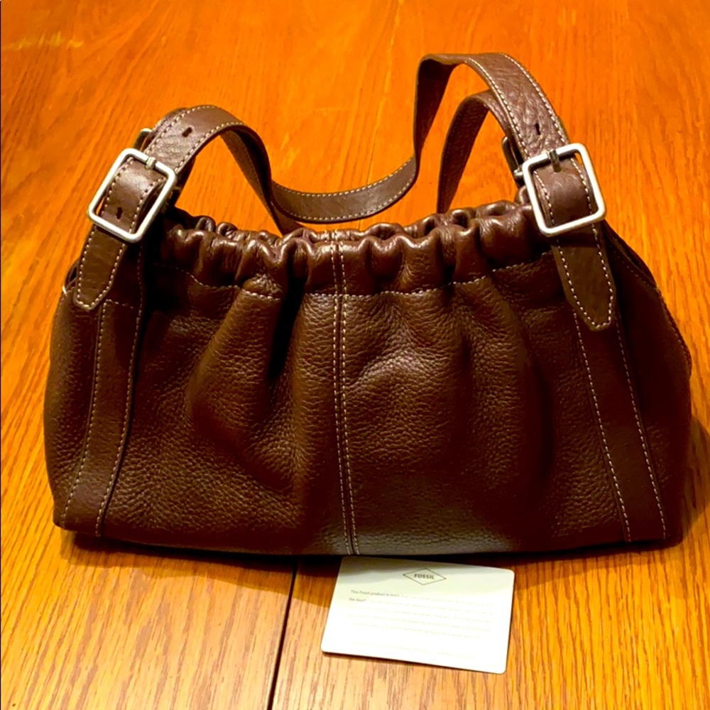 Fossil Leather Bag New